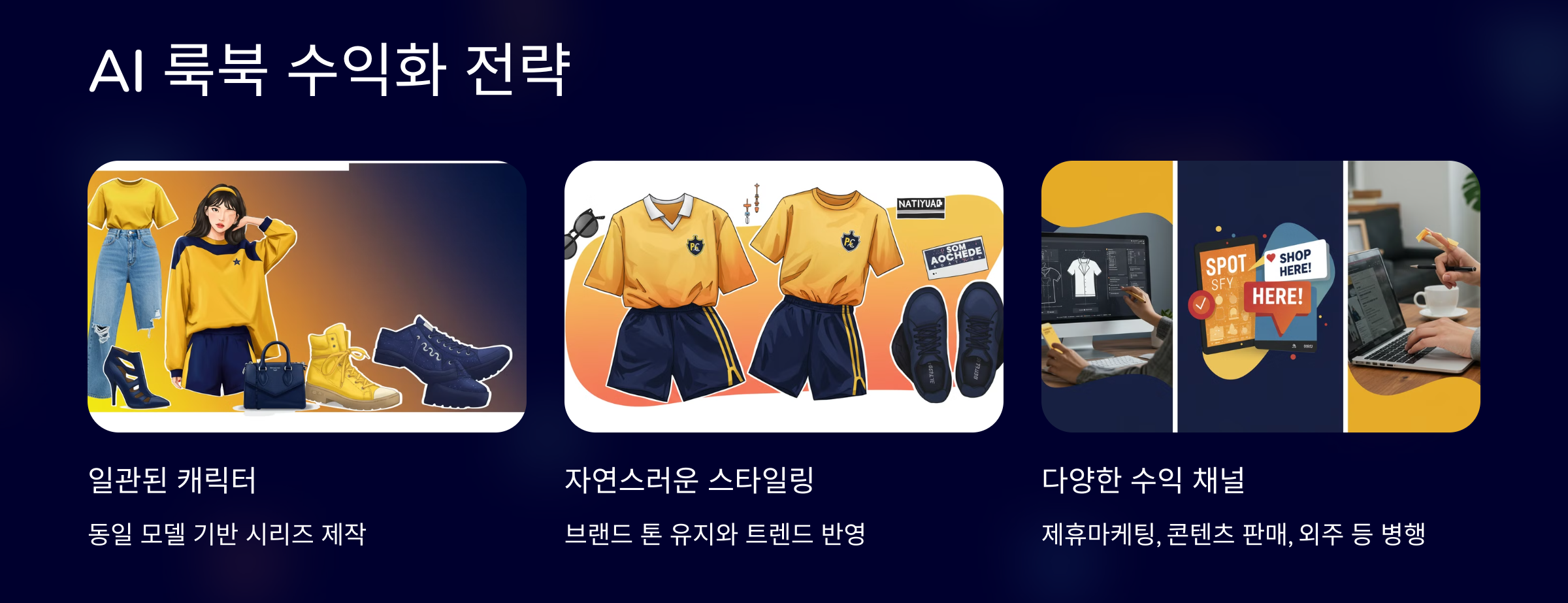 AI룩북 수익화 전략