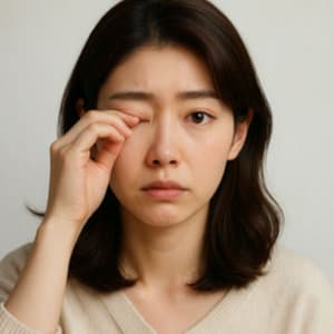 쇼그렌 증후군 증상 - 안구 건조증