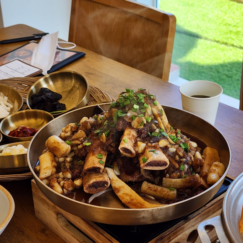간장마늘찜갈비
