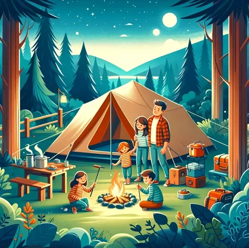 가족캠핑