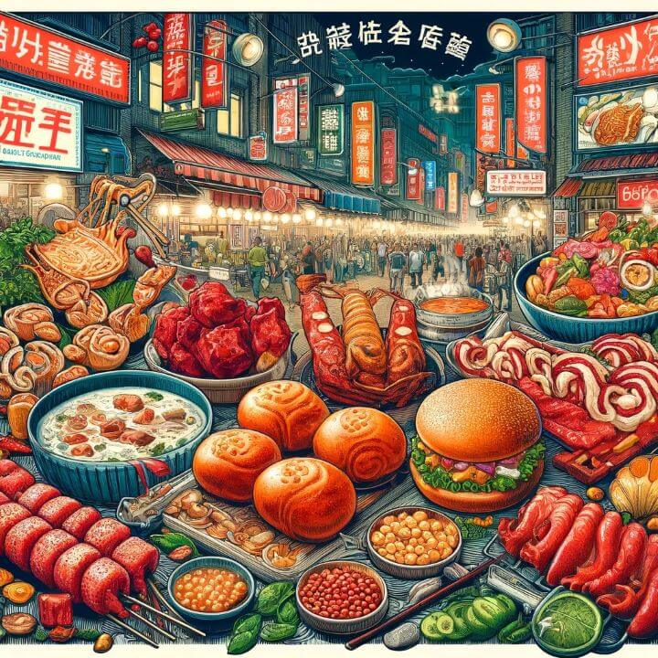 대만 야시장