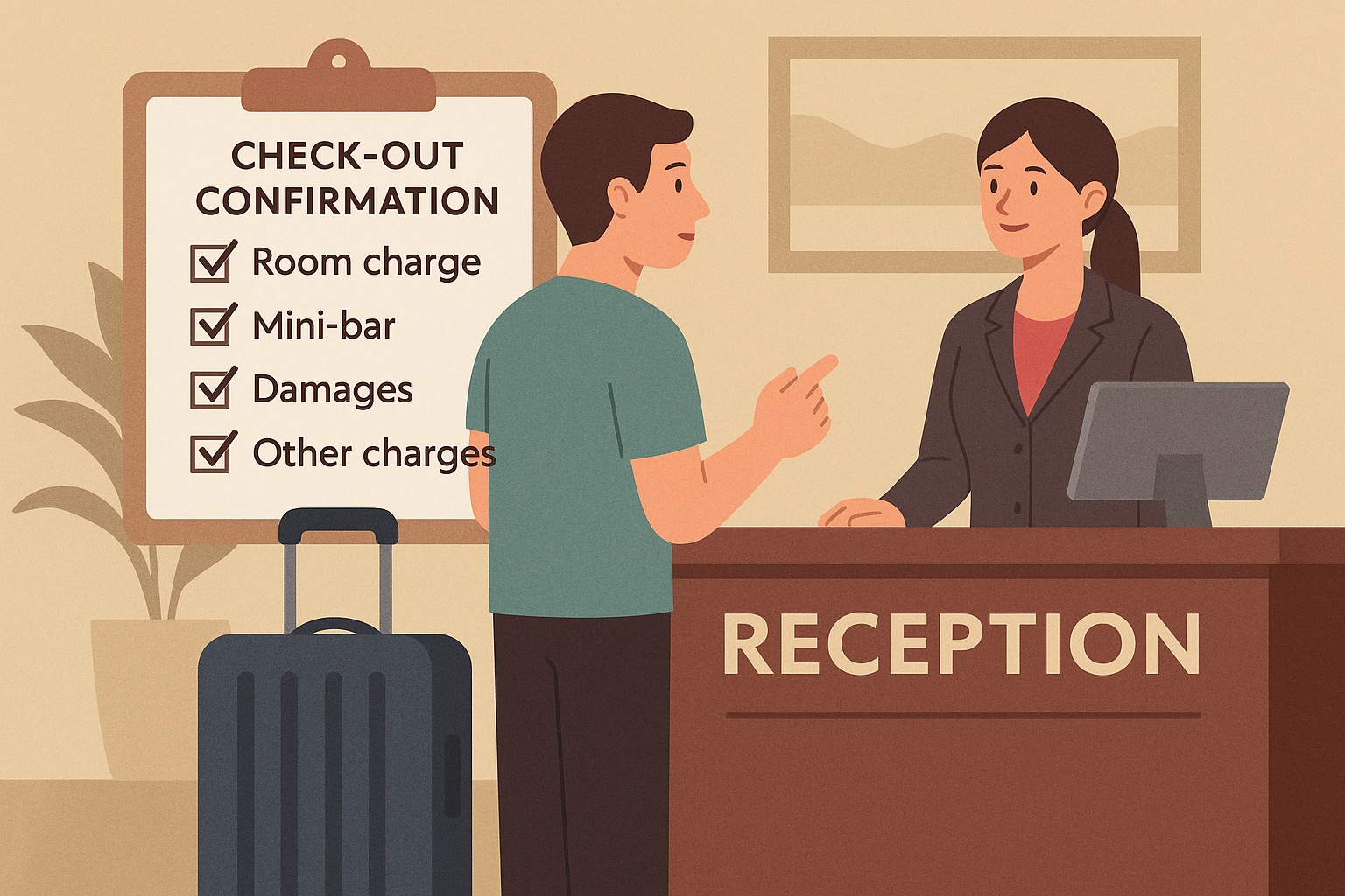 세부 호텔 체크아웃 전 확인사항