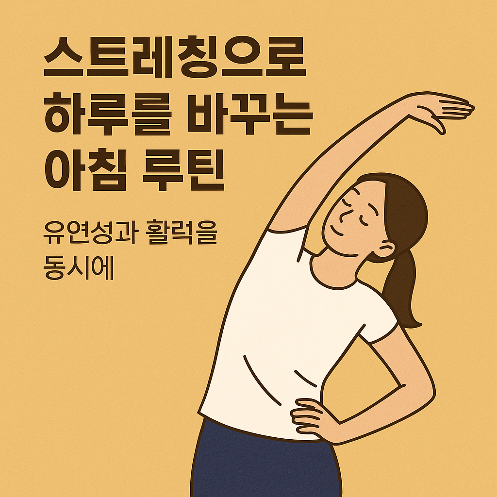스트레칭으로 하루를 바꾸는 아침 루틴