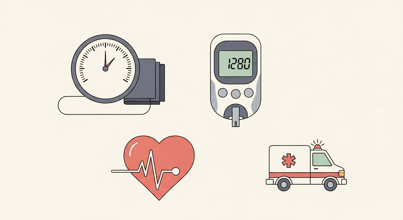 질환 – 만성질환과 응급상황의 사각지대