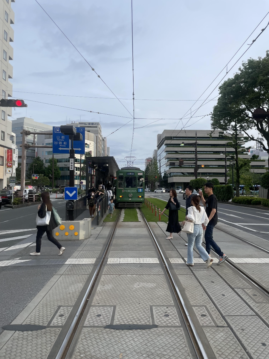 전차가 다니는 길