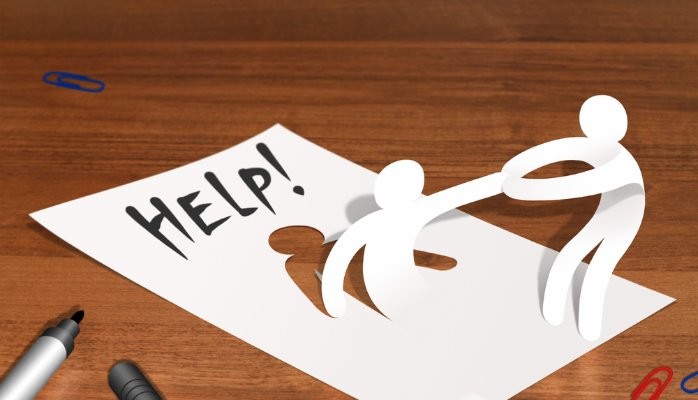 도와달라고 요청하기