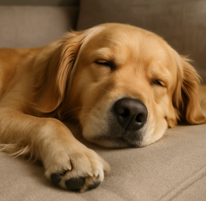 강아지 수면 관련 이미지