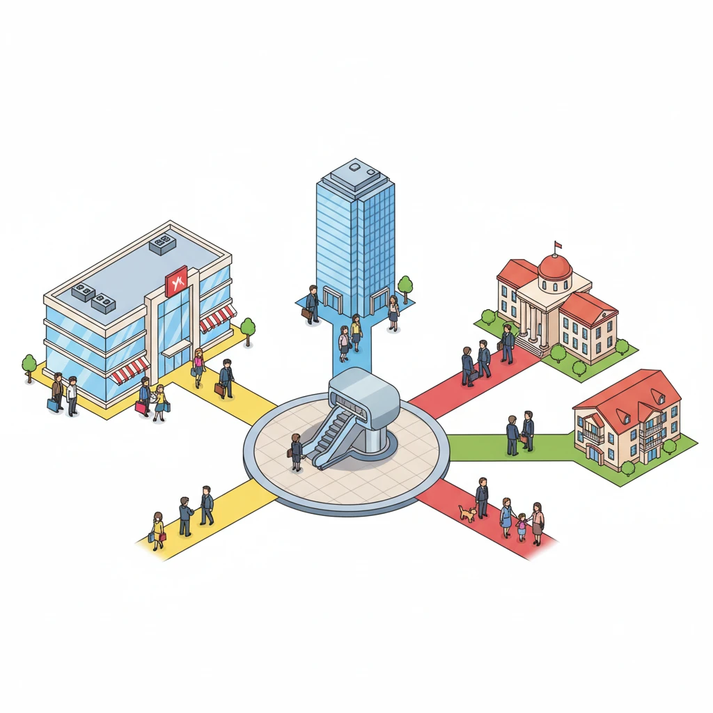 신중동역 7호선 열차 시간표 및 출구..