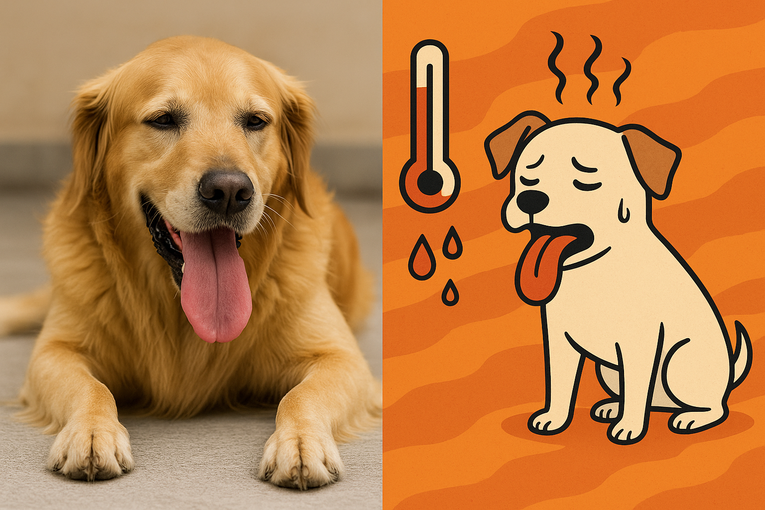 강아지 더위 먹었을 때 증상은?