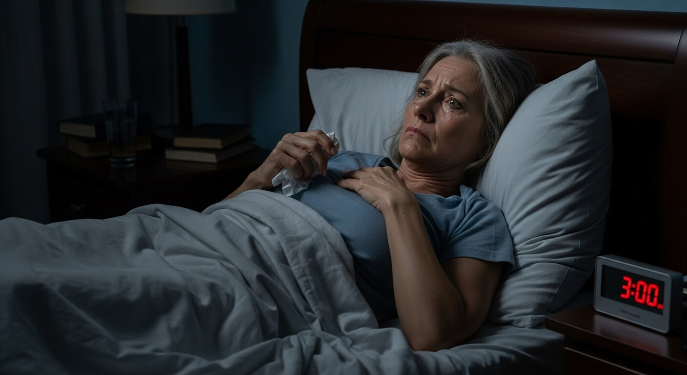 중년여성불면증잠이 수면장애