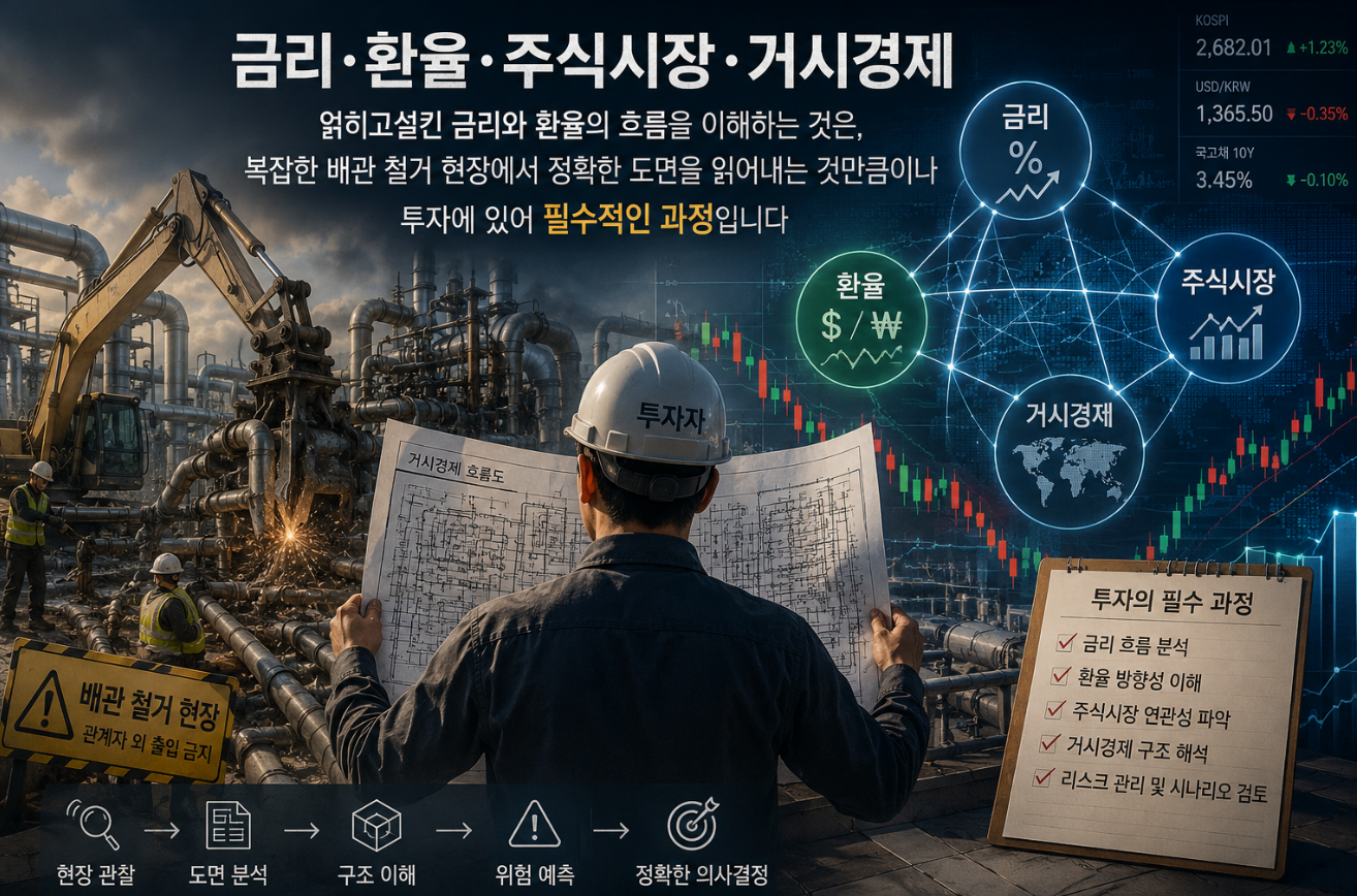 금리, 환율, 주식시장, 거시경제
