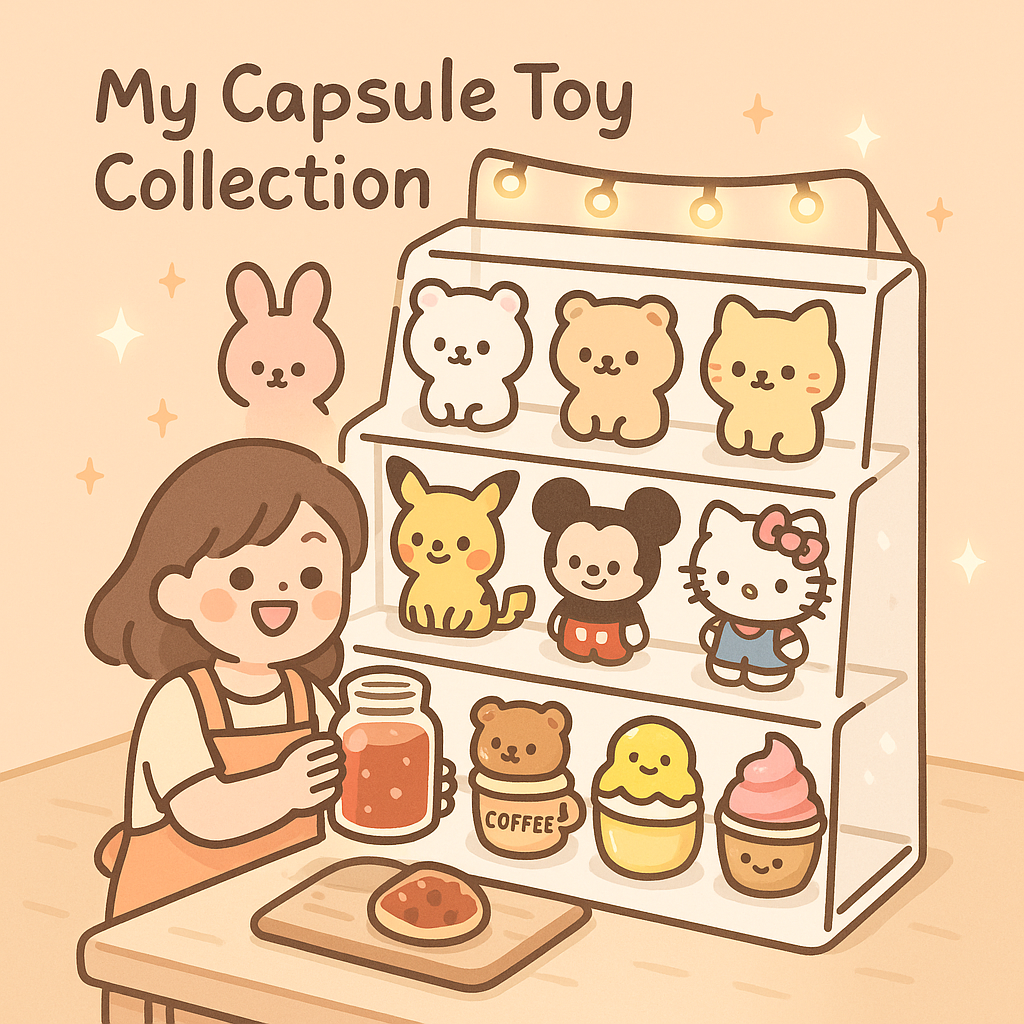나만의 캡슐토이 컬렉션 - 소소한 수집의 즐거움
