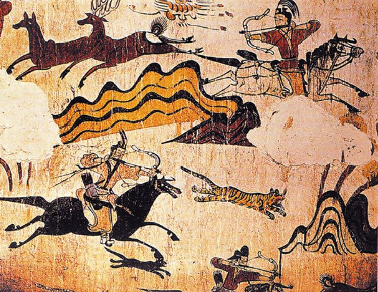 man-riding-hunting-image