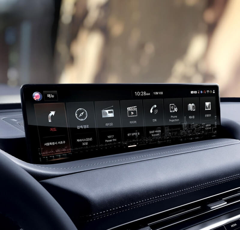 Gv80-터치스크린