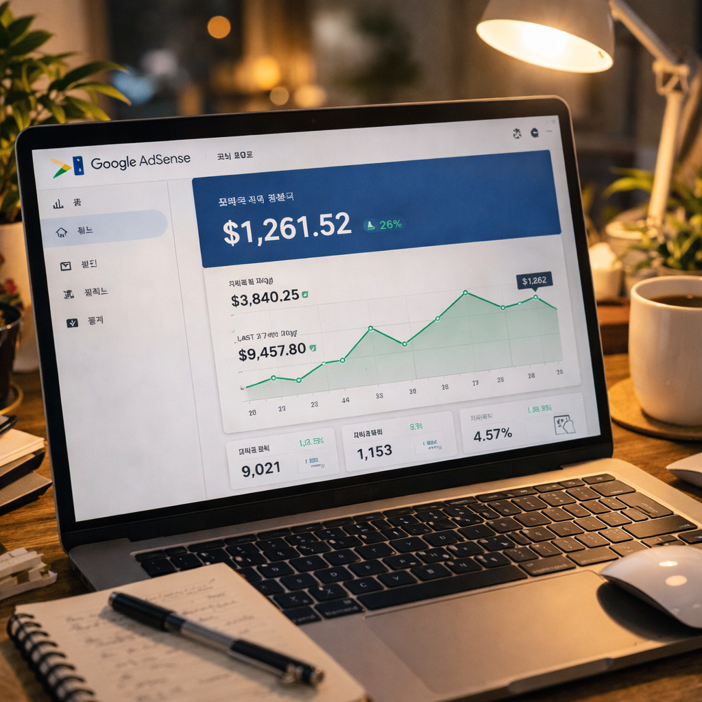 초보 블로그 수익화 전략 (에드센스 구조 완벽 이해 가이드)