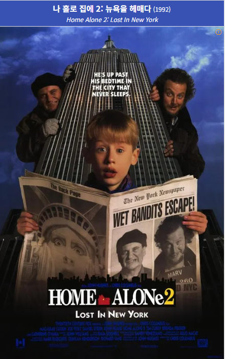 나 홀로 집에 2 (1992) 포스터 사진