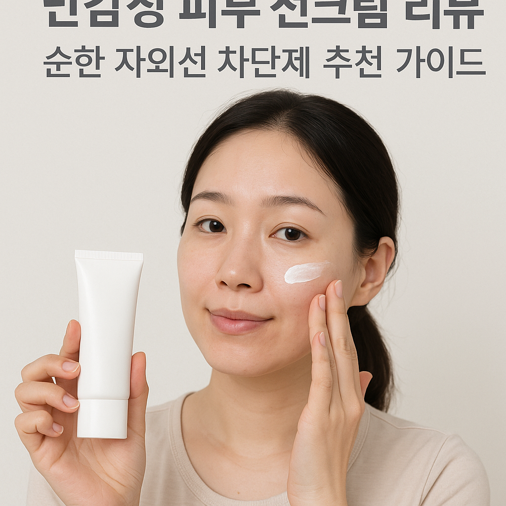 민감성 피부 선크림