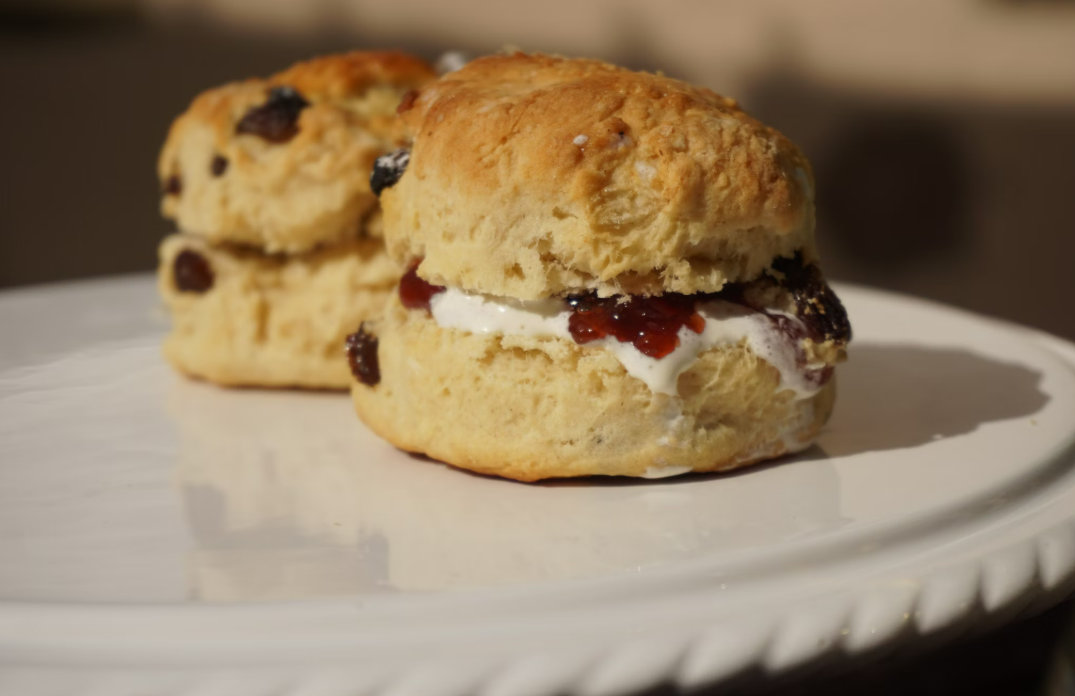 스콘 디저트 사진