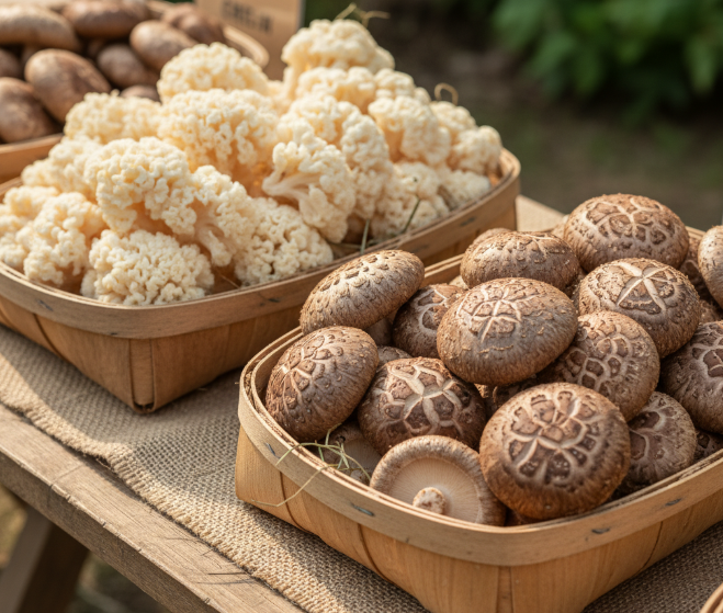 국유품종 산림버섯 통상실시권, 연중 상시 신청하세요.관련이미지