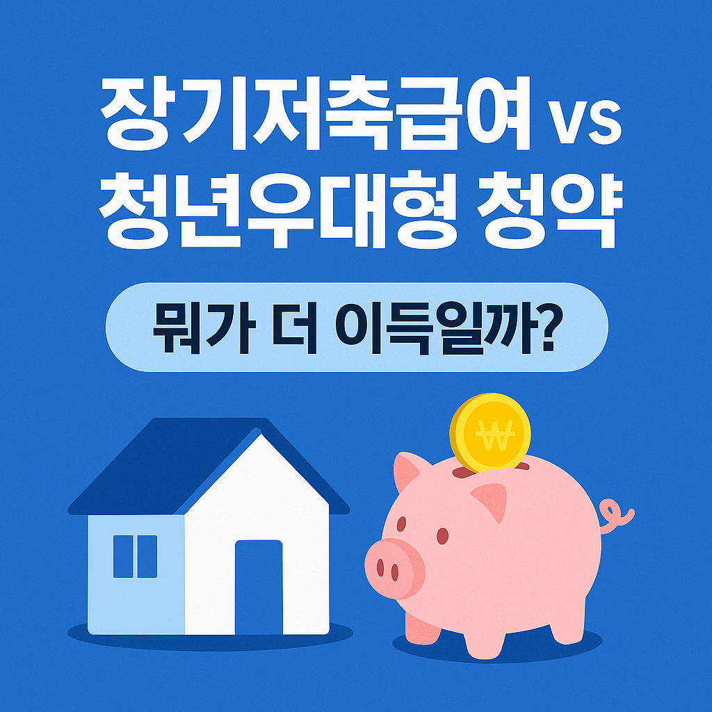 교직원공제회 장기저축급여 vs 청년우대형 청약, 지금 나에게 맞는 선택은?
