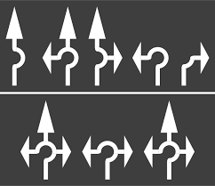 도시 도로 노면 표시 특징 분석