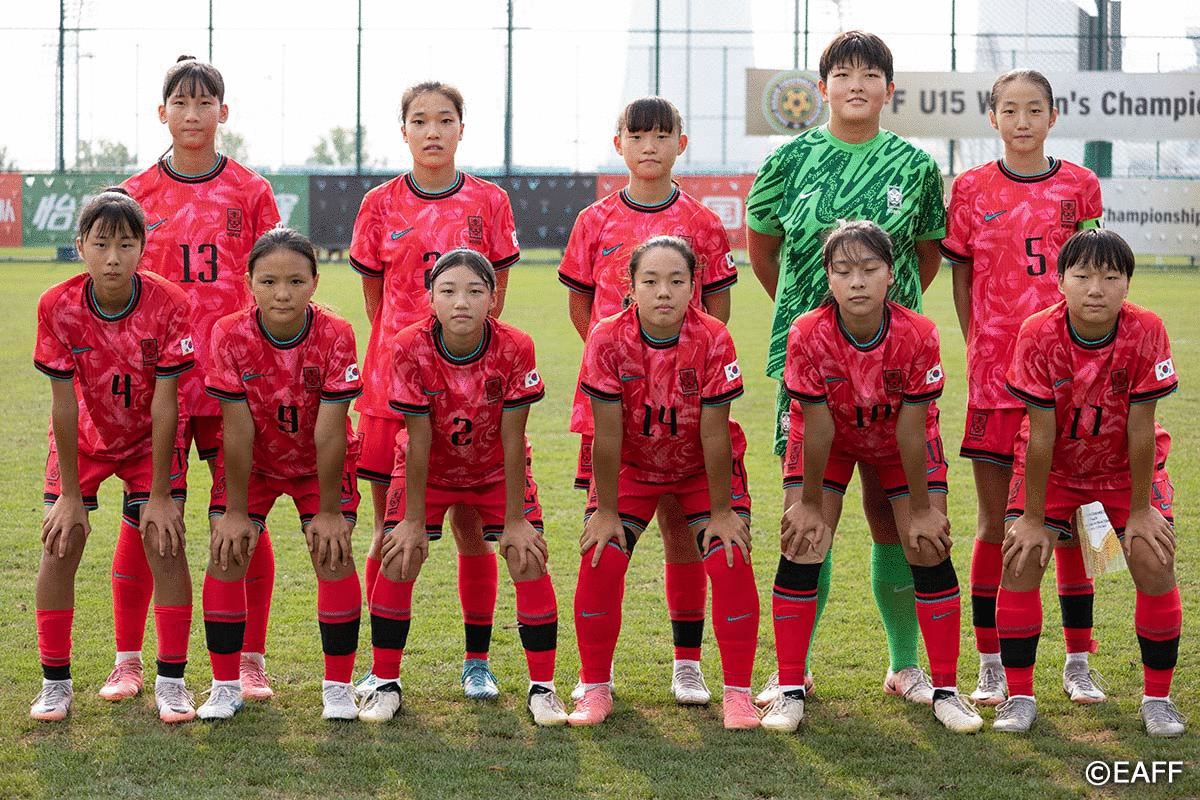 EAFF U15 여자 대표팀 대만전