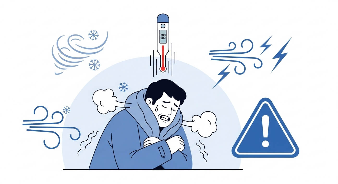 2025 한랭질환 대비법 (급변하는 날씨에 대처)