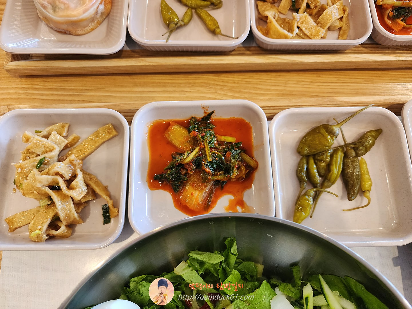 육회비빔냉면 + 연탄단품