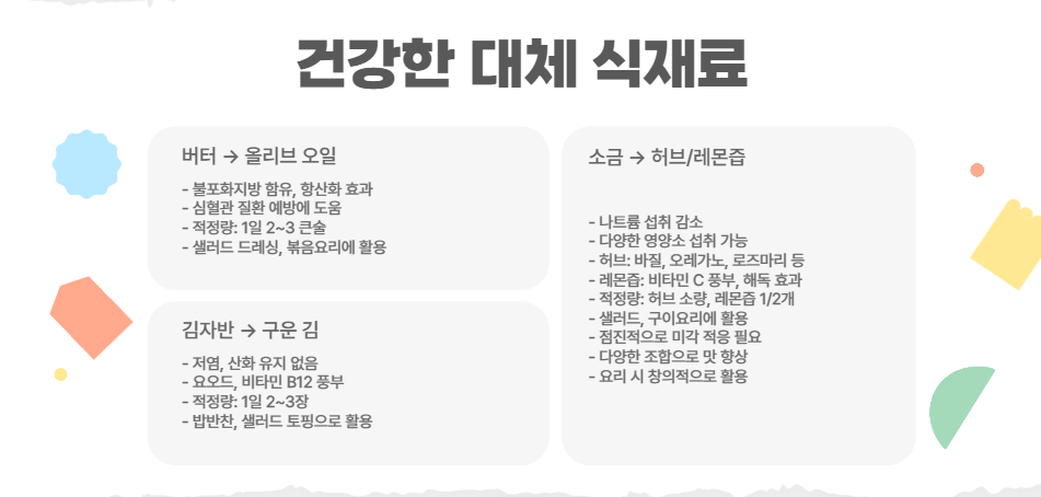 건강한 식단 예시