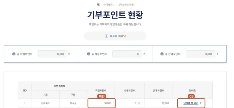 고향사랑 기부제 알아보기