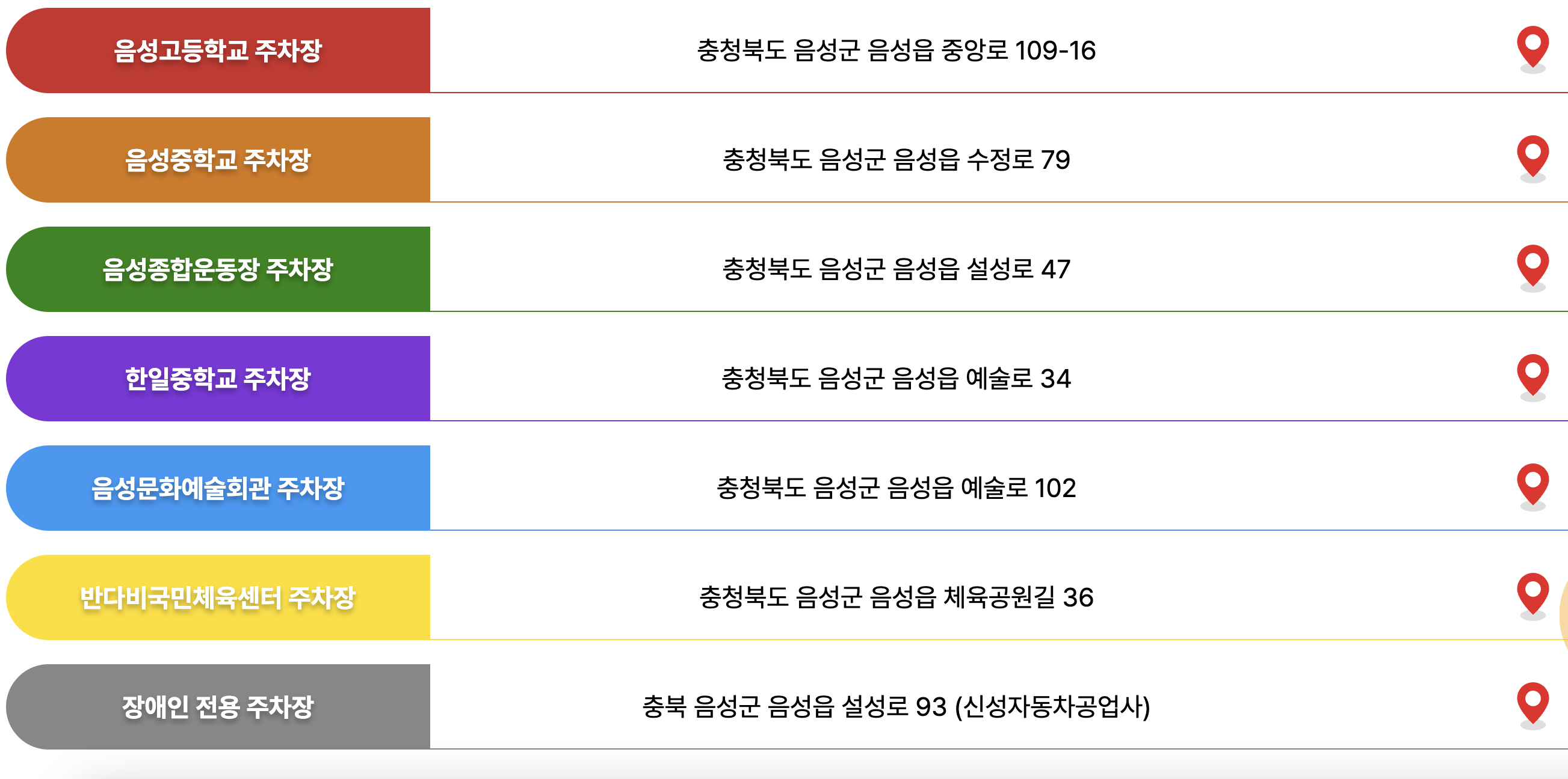 2025 음성품바축제 주차장 어디에? (+ 위치, 셔틀 동선)