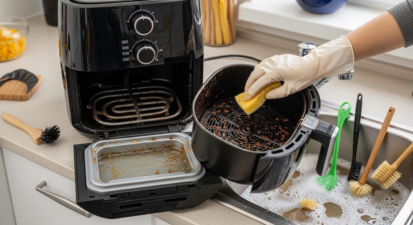 세척 귀찮음 대용량 에어프라이어 내돈내산 후기