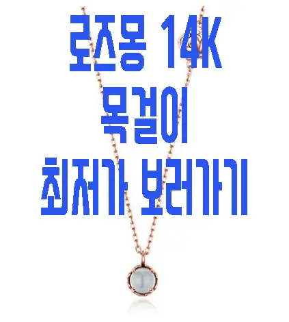 로즈몽 시그니처 장미 목걸이 사진