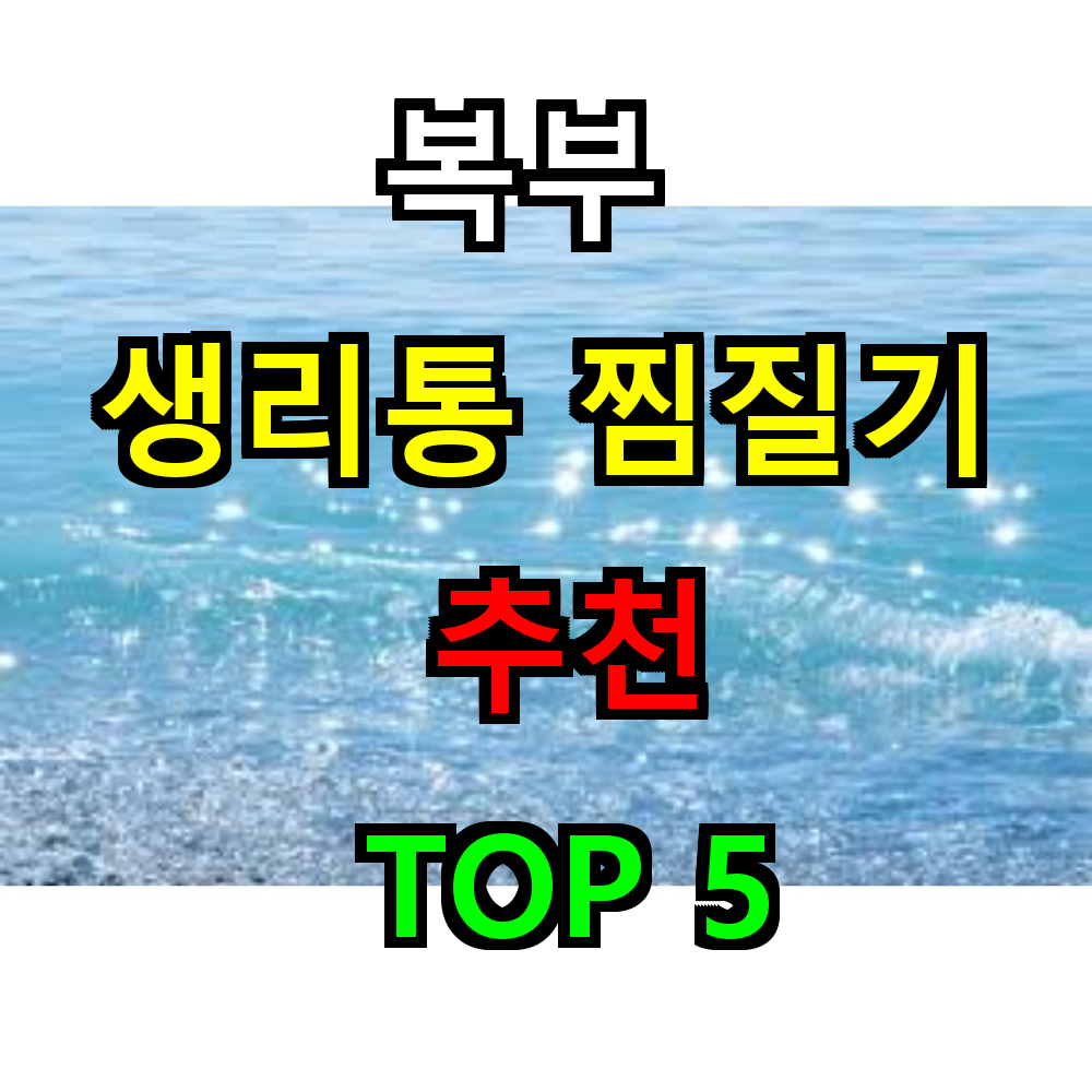 2025 복부 생리통 찜질기 추천 TOP 5