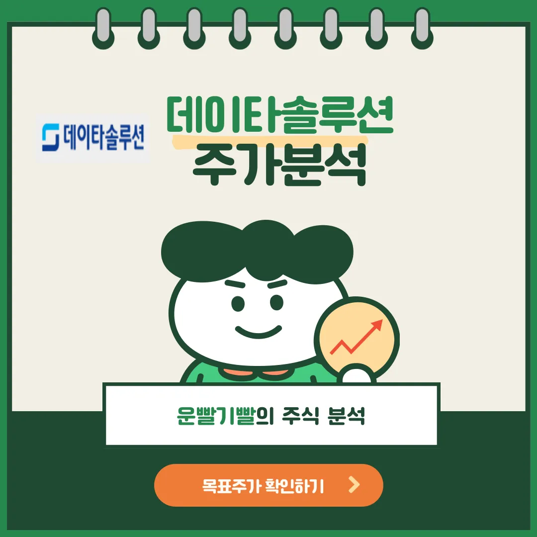 데이타솔루션 주가분석