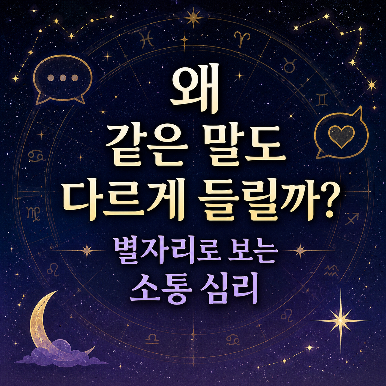 별자리별 말투와 대화 방식