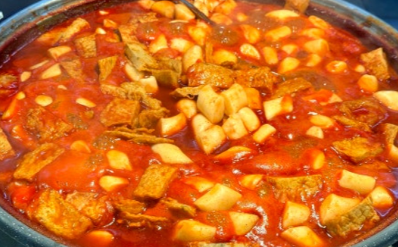 음성휴게소 떡볶이 사진