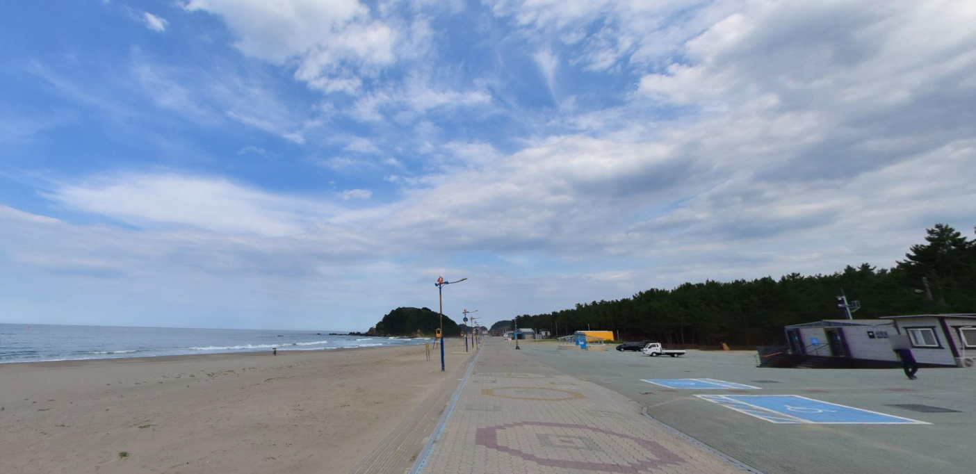 강원 삼척 맹방해변