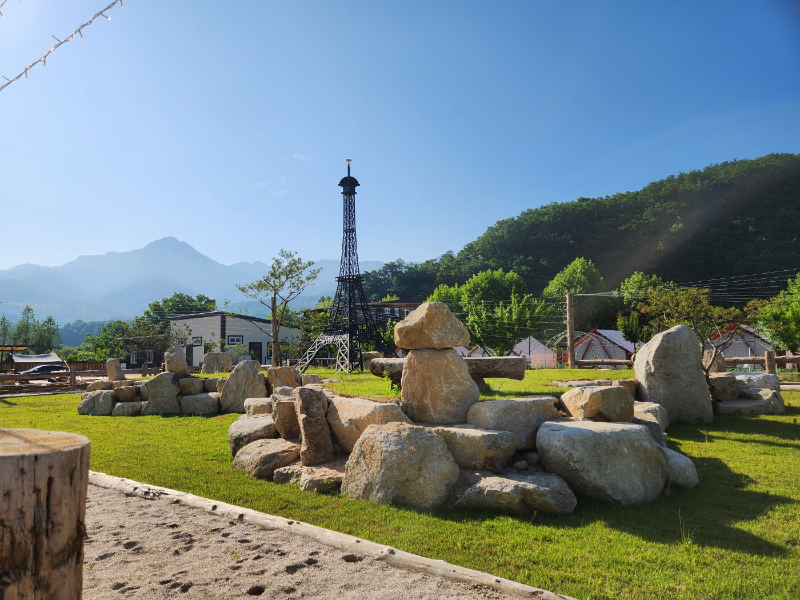 포천 아쿠아마린 글램핑