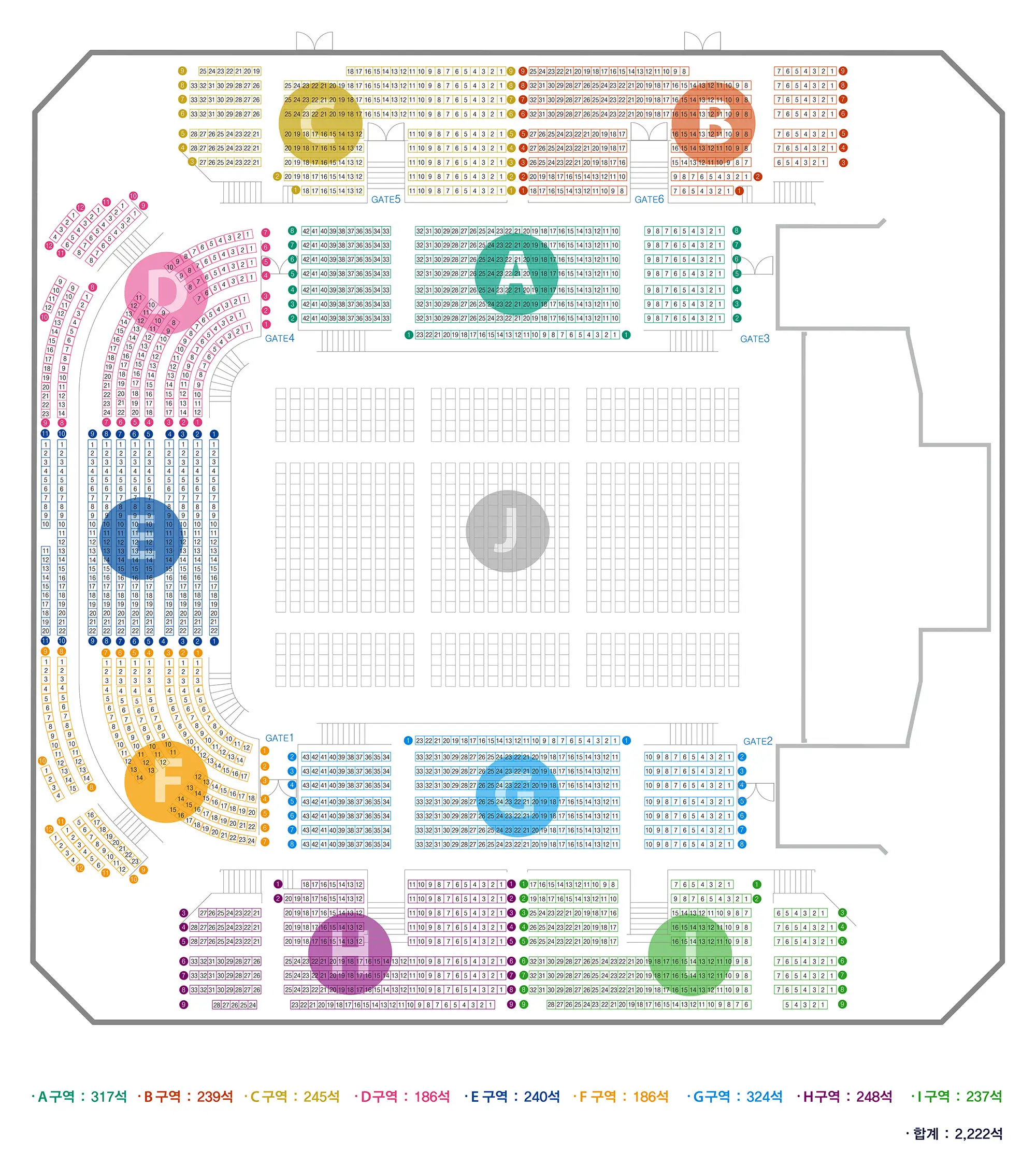 🎪 2층 좌석 시야 분석