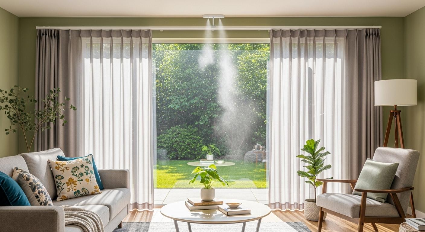 아로마 커텐홈인테리어