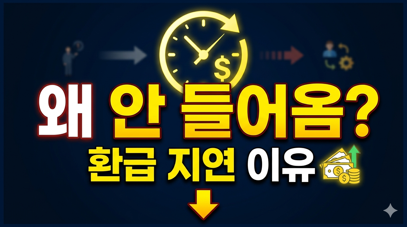 출국납부금 환급 지연 이유 설명 썸네일 이미지