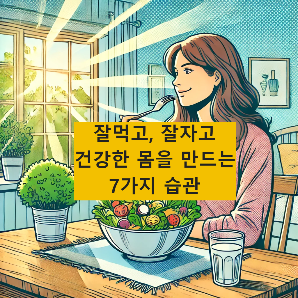 잘 먹고 잘 자고, 건강한 몸