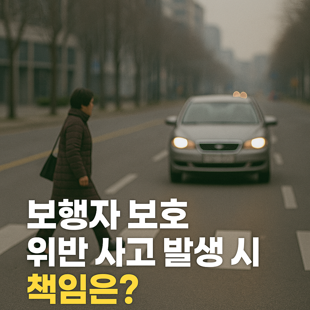 횡단보도 앞 우회전, 이거 모르고 했다간 벌점+과태료 폭탄!