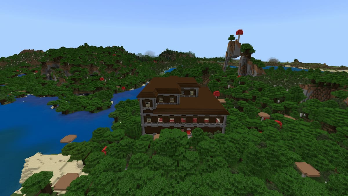 마인크래프트 우드랜드 맨션 가는법(+ 삼림 대저택)