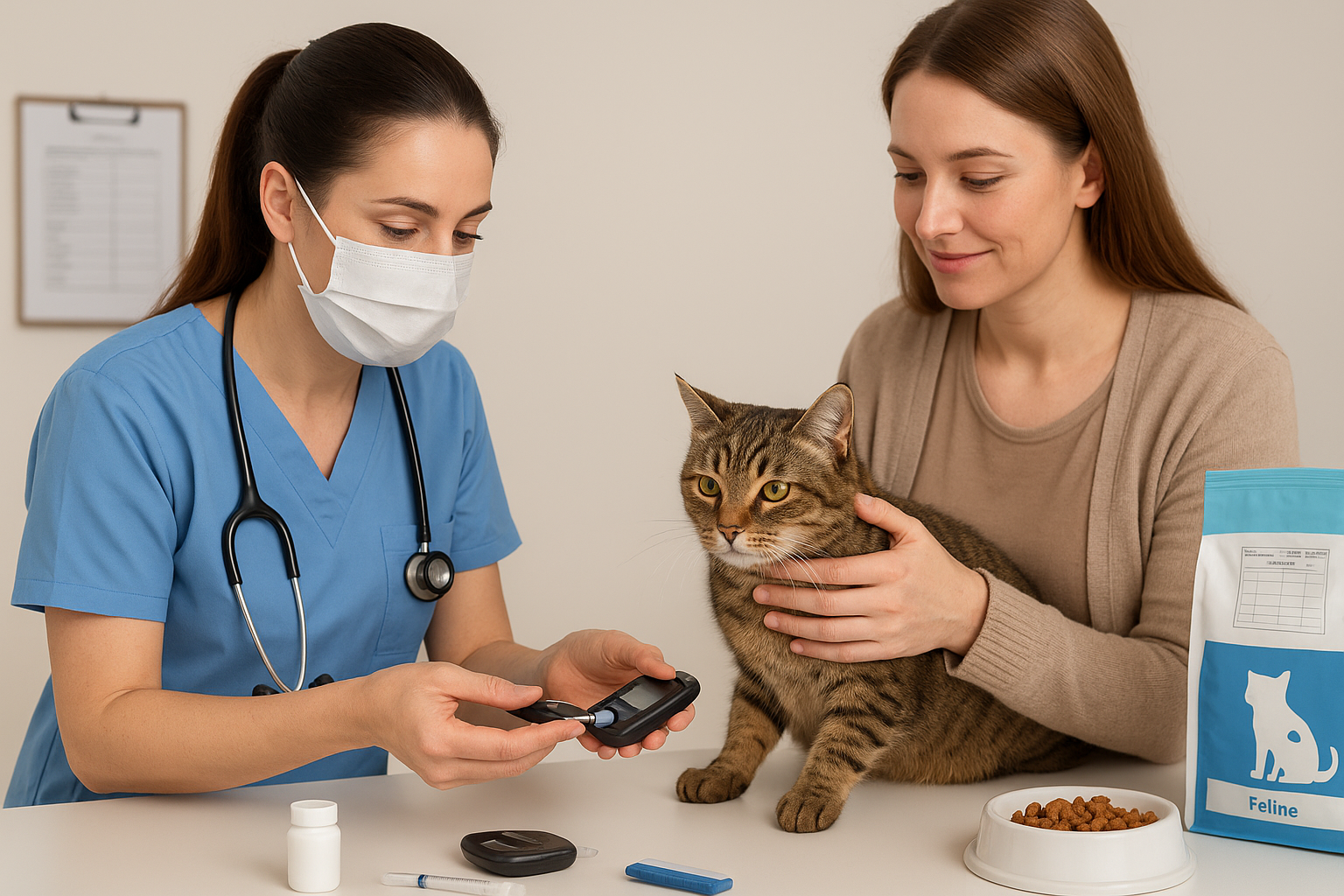 고양이 진료 이미지