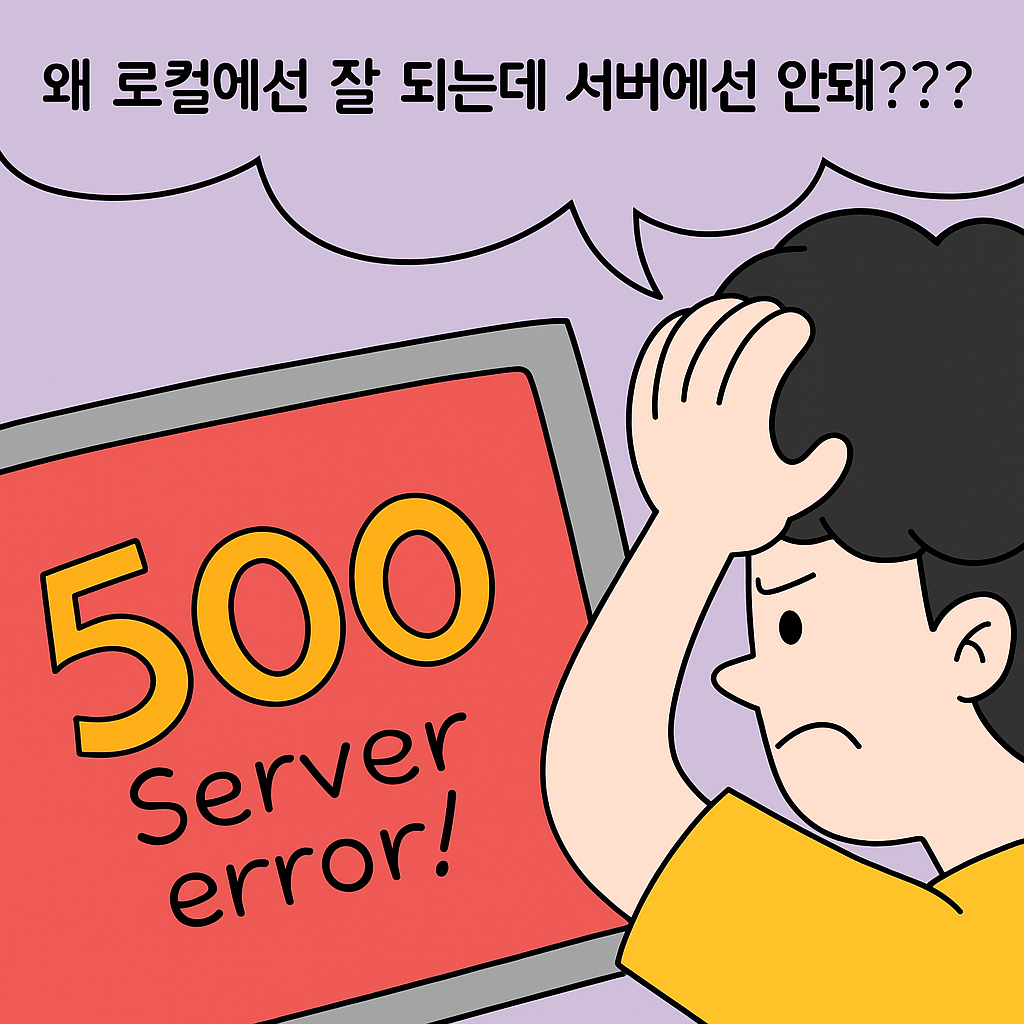 로컬에선 되는데 서버에선 왜 안돼?