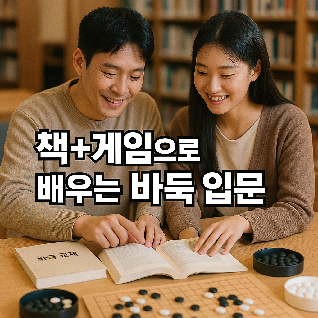 책과 게임으로 배우는 바둑 입문