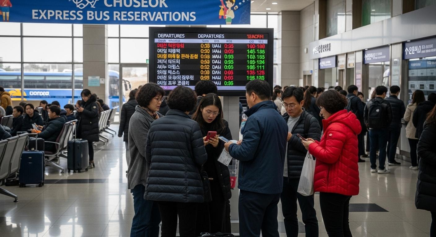 추석 고속버스 예매