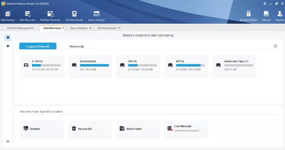 MiniTool Partition Wizard 리뷰